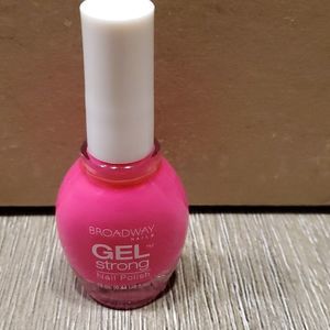 New broadway nails gel strong Grape jello pink